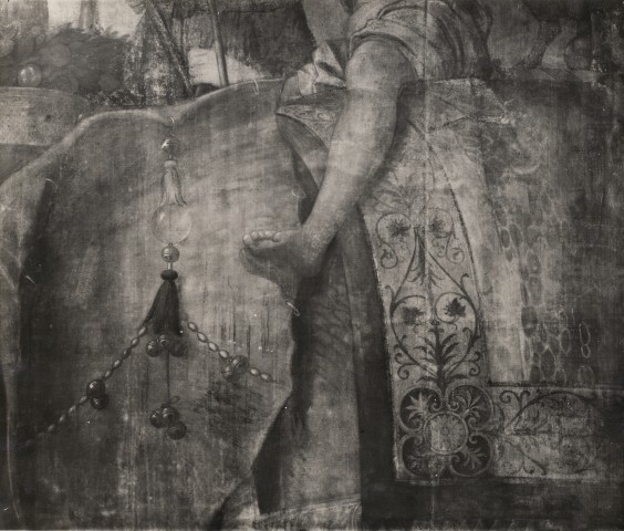 Anonimo — Mantegna Andrea - sec. XV - Trionfo di Cesare: gli elefanti: particolare — particolare